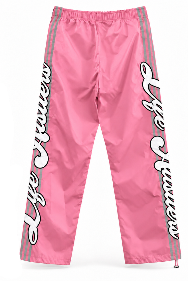 LIFE HUSTLERS TRACK sweat pants pink