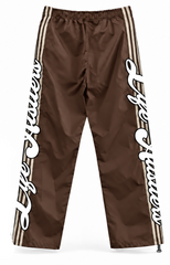 LIFE HUSTLERS TRAP SWEAT PANTS brown