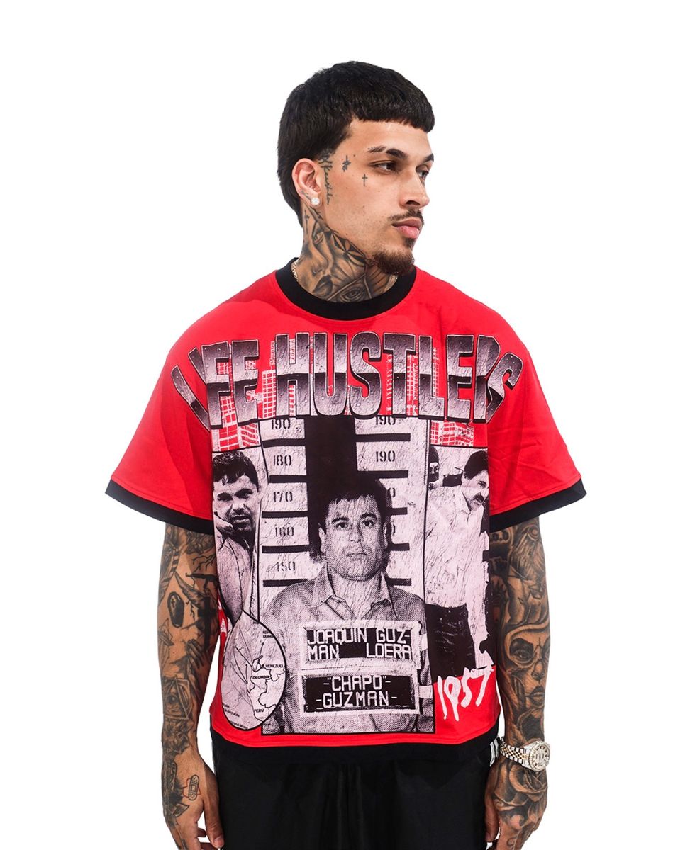 LIFE HUSTLERS t-shirt LH 'CHAPO' TEE