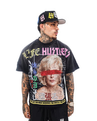 LIFE HUSTLERS t-shirt man  LH "Blind Woman"