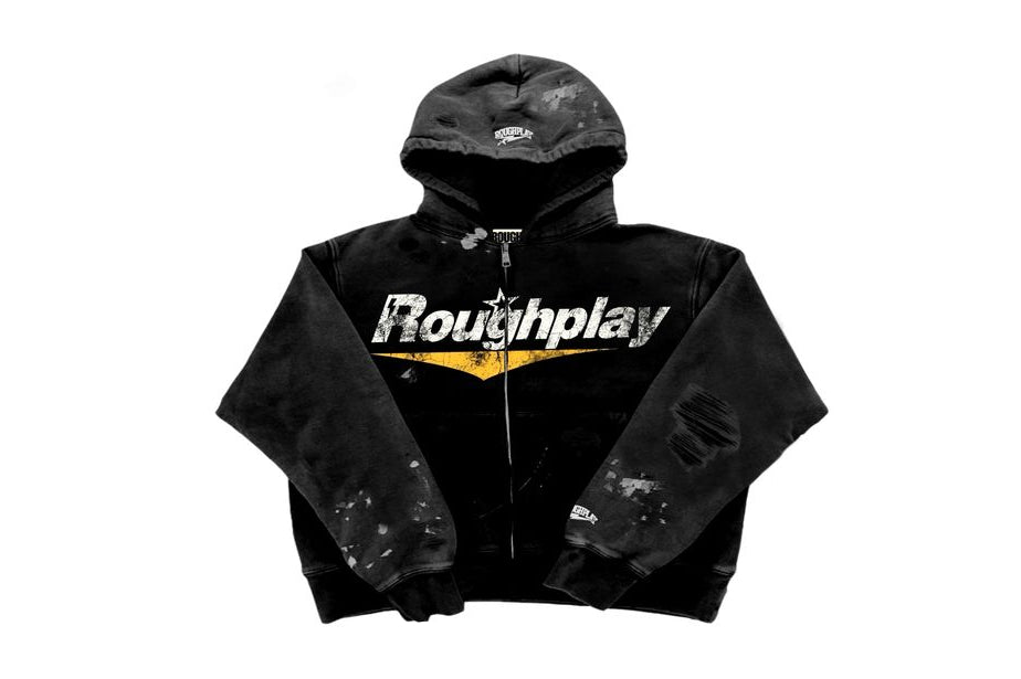 ROUGHPLAY (BLACK/ YELLOW SWEATSUIT)