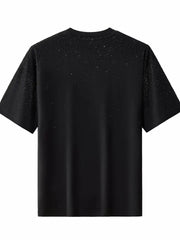 BAROCCO T-Shirt-Blkbk CPS215-Cascade Stone SsL, BLACK/BLACK