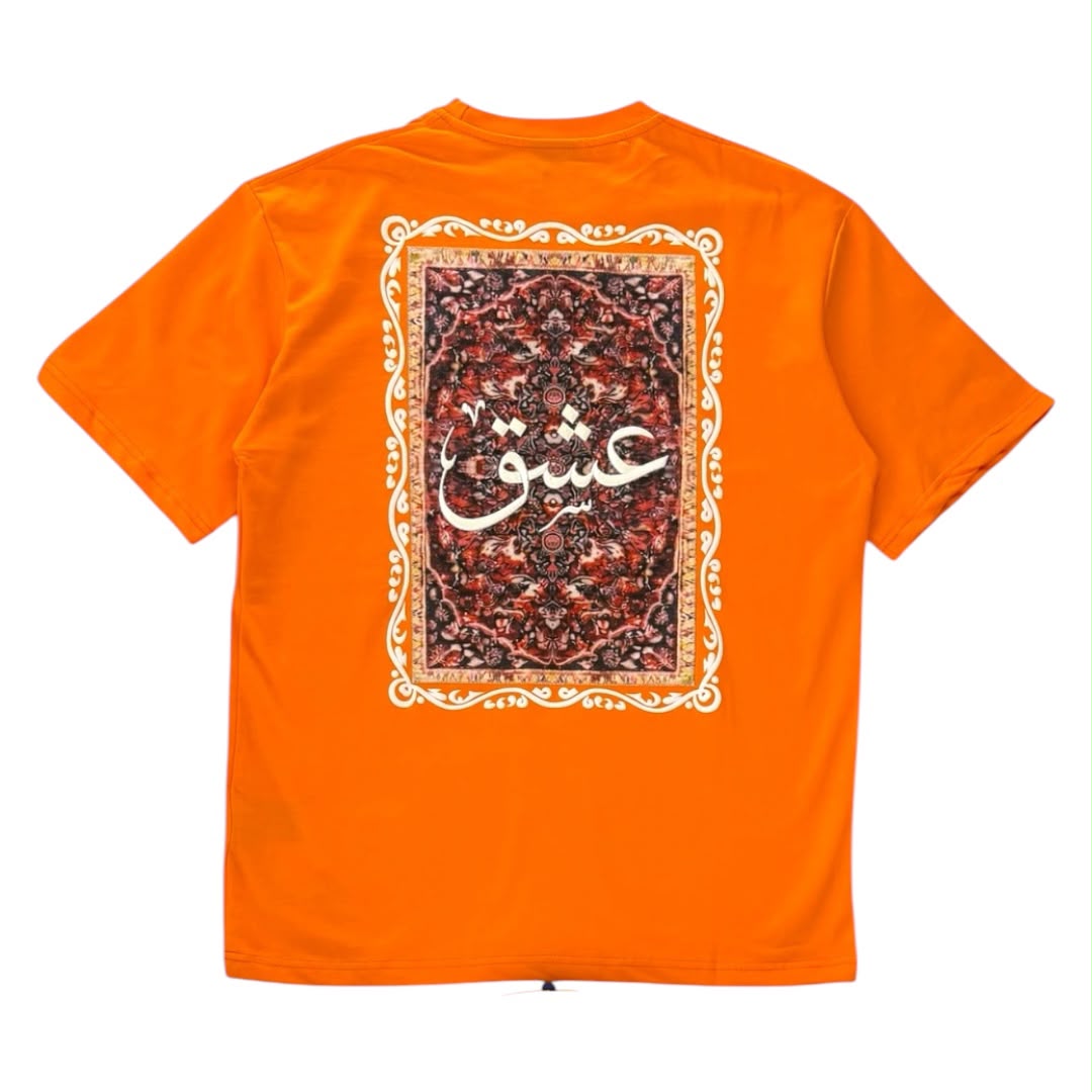 RICH GANG T-SHIRT soboor (#OVZ TEE, (BP854)) ORANGE