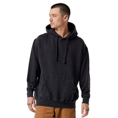 Sudadera con capucha vintage para adultos Smart Blanks, color negro 