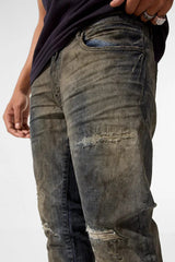JORDAN CRAING PANTS WORKSHOP BLUE OIL WASH (JS2289) WJ