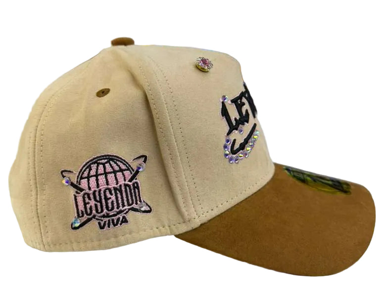 LEGENG HAT 1st Anniversary - Limited Edition Snapback Suede BEIGE/BROWN