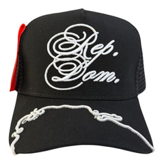 JERGHATS Hidden mesh design Rep Dom Trucker Hat • Hidden Panel Edition