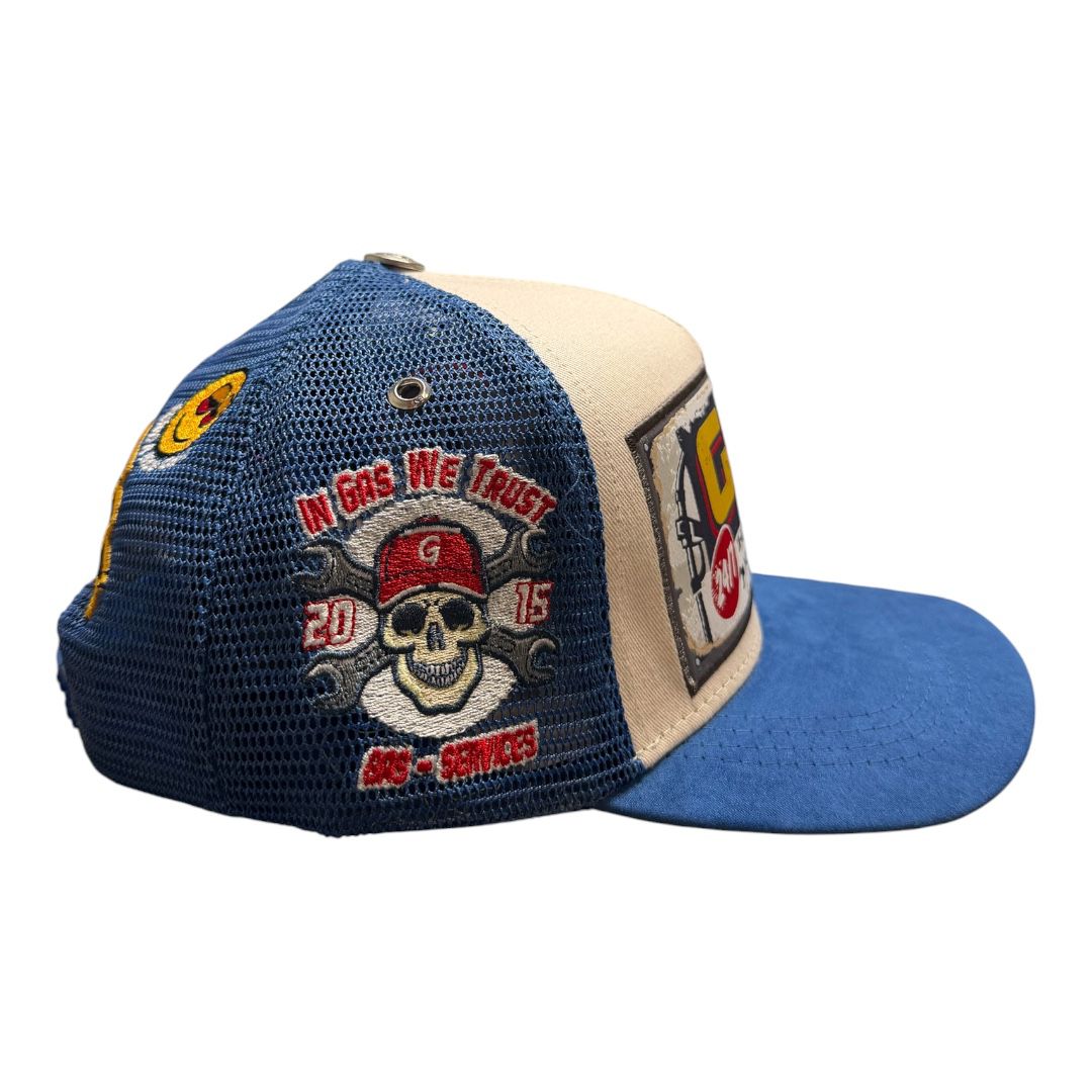 GAS NYC hat (Full Station hat (Blue))