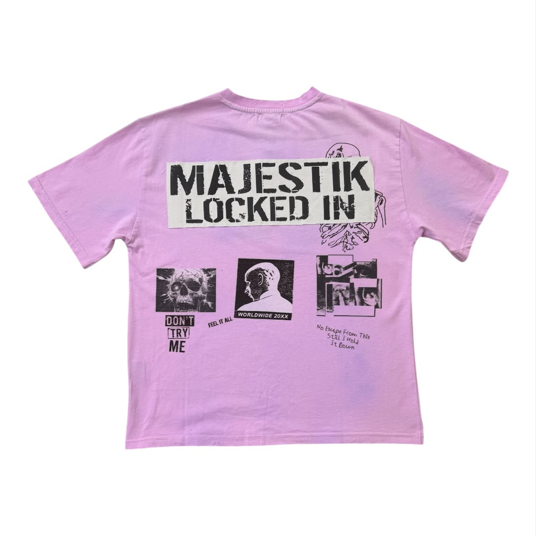 MAJESTIK SOLID BASE DTG PRINTED TEE