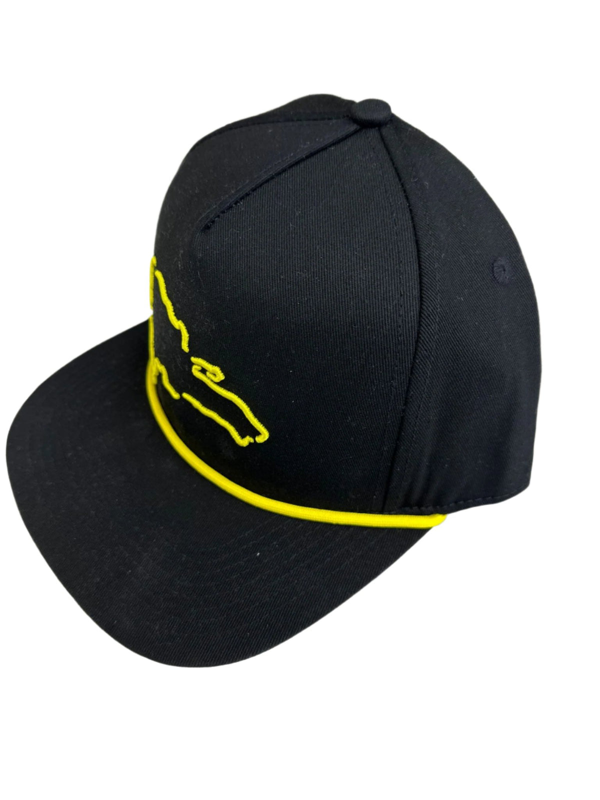 DR MAP DOP SNAPBACK HAT 100050 BLACK/YELLOW