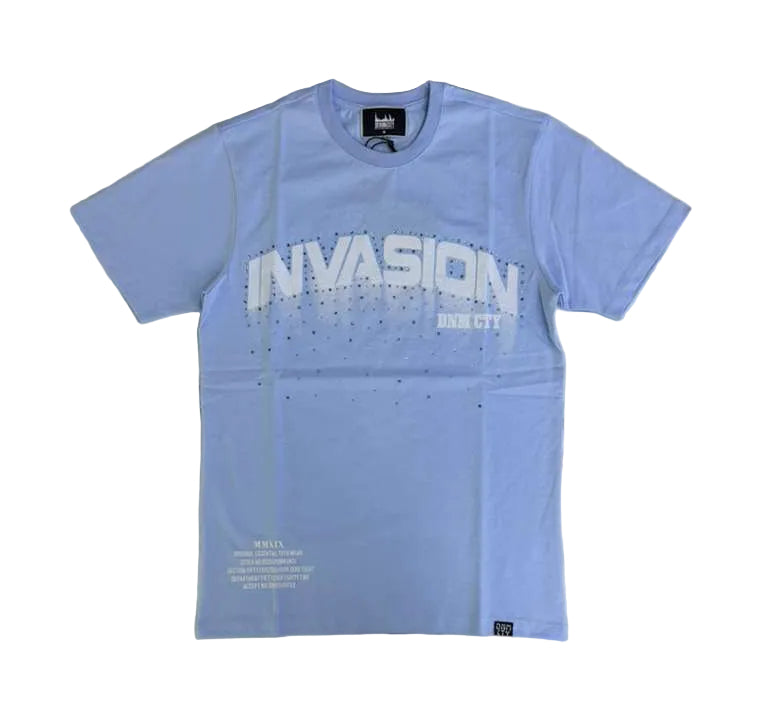 DENIMICITY BABY blue INVASION STONE T-SHIRT DNM-2506