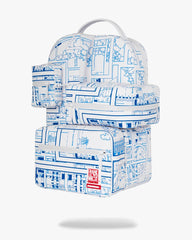 SPRAYGROUND FRANK LLOYD WRIGHT COLLAB BREAKING THE BOX BACKPACK