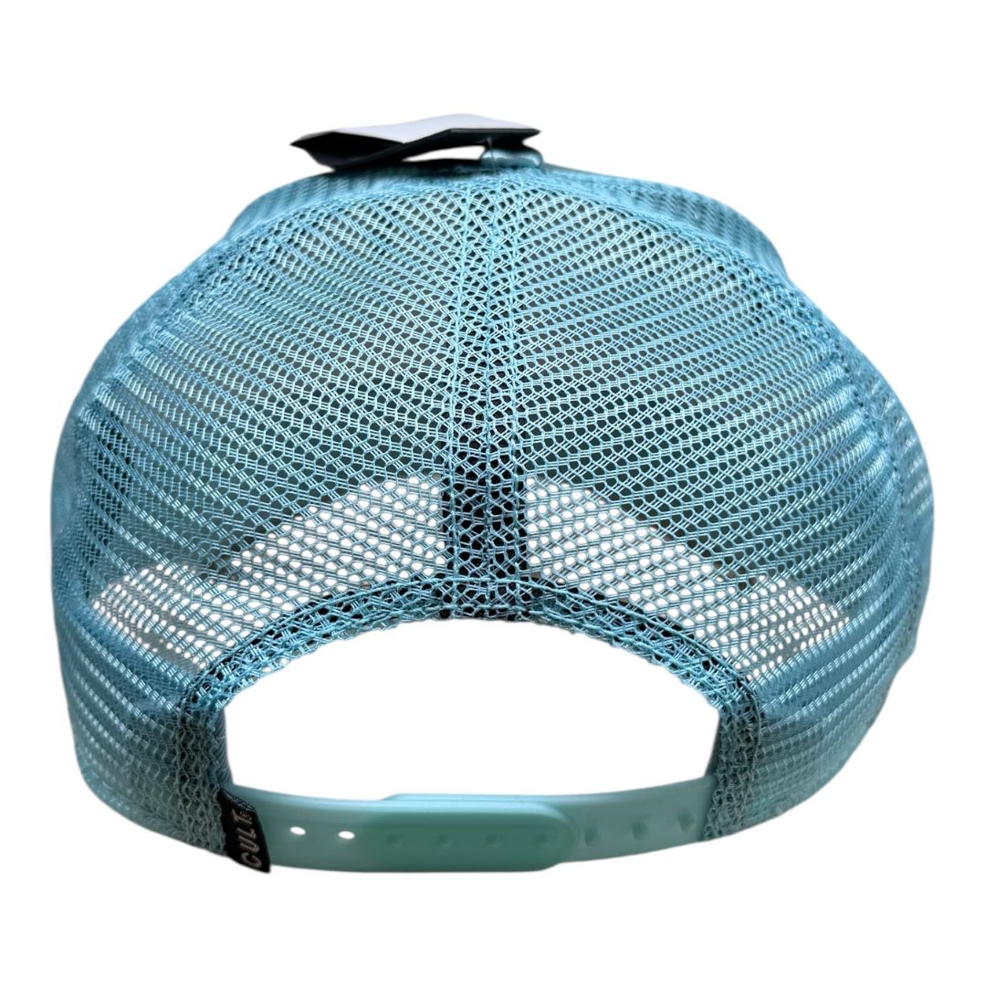 CULT OF INDIVIDUALITY HAT MESH TRUCKER HAT WITH SATIN "EPIC SHIT" (626AC-CH73A