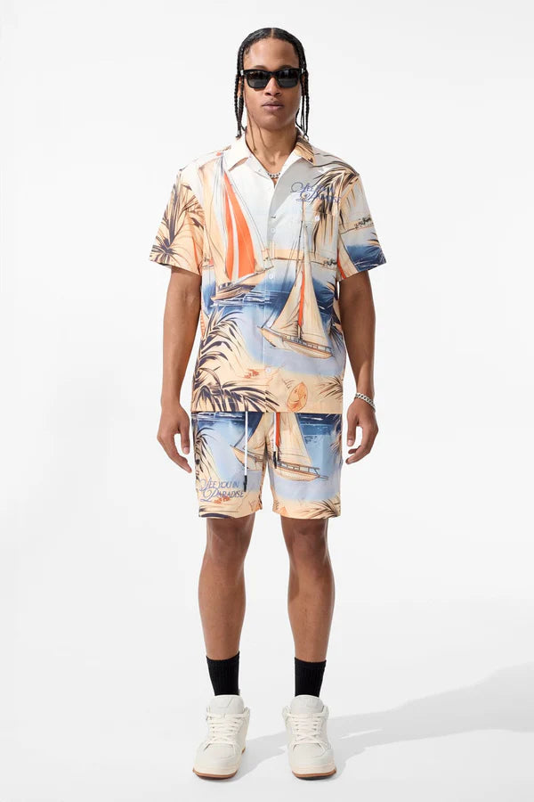 LEGACY EDITION Wanderlust S/S Party Shirt AND Shorts SET 2060,2060S Lauderdale