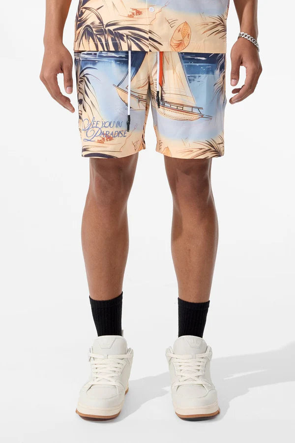 LEGACY EDITION Wanderlust S/S Party Shirt AND Shorts SET 2060,2060S Lauderdale