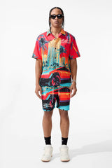 LEGACY EDITION Wanderlust S/S Party Shirt AND Shorts SET 2060,2060S MIAMI