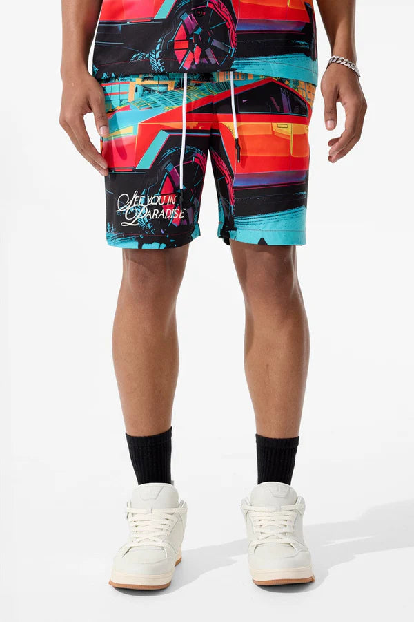 LEGACY EDITION Wanderlust S/S Party Shirt AND Shorts SET 2060,2060S MIAMI
