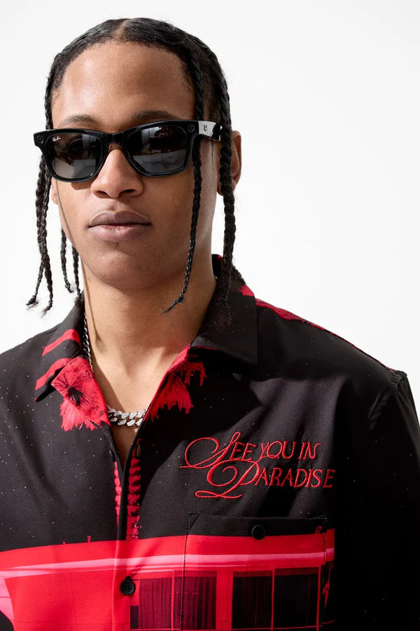 LEGACY EDITION Wanderlust S/S Party Shirt AND Shorts SET 2060,2060S Midnight