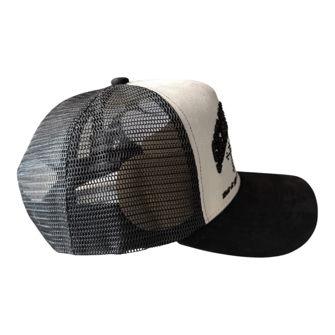 REYES HAT siempre con dios BLACK/WHITE