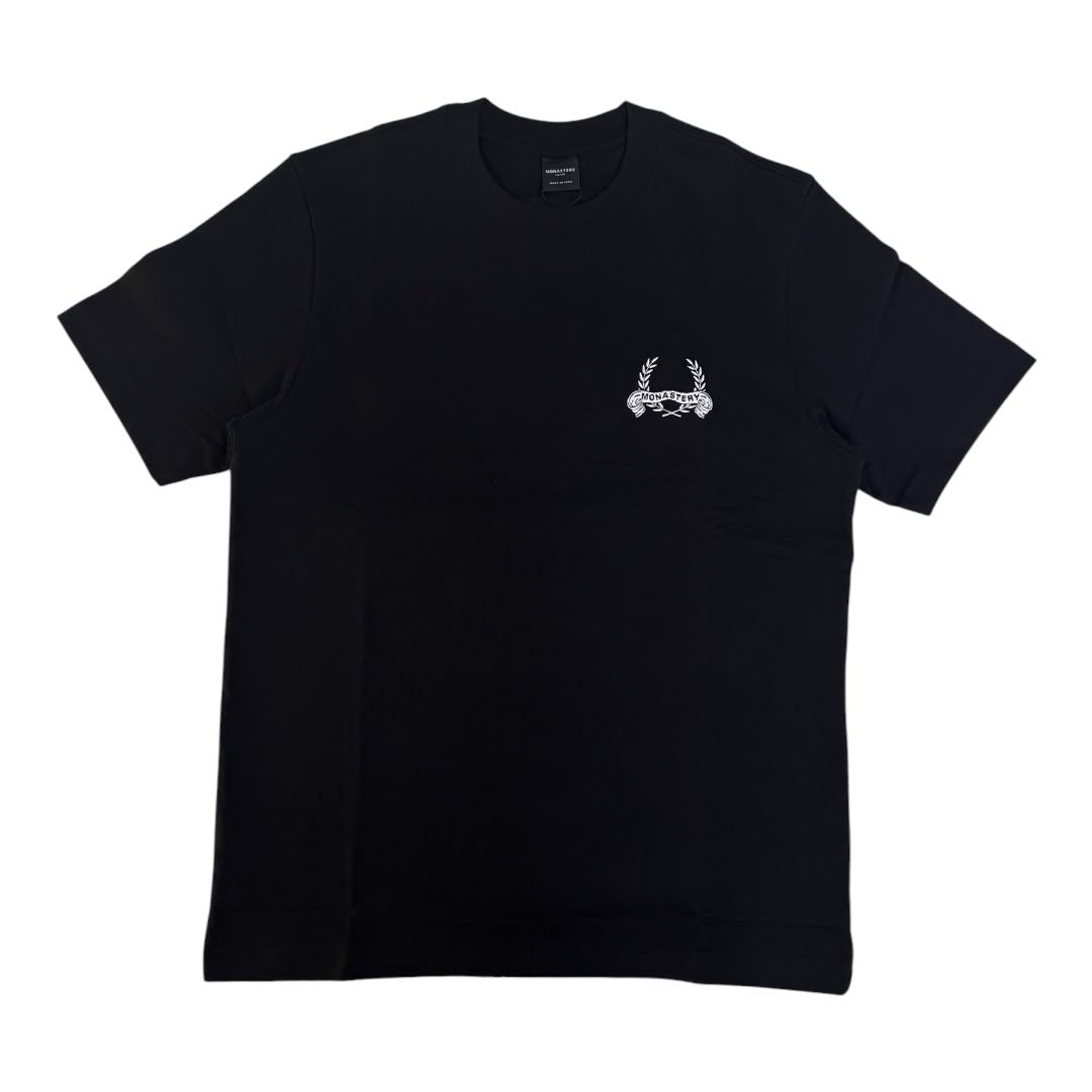 MONASTERY COUTURE GASHER T-SHIRT MEN BLACK