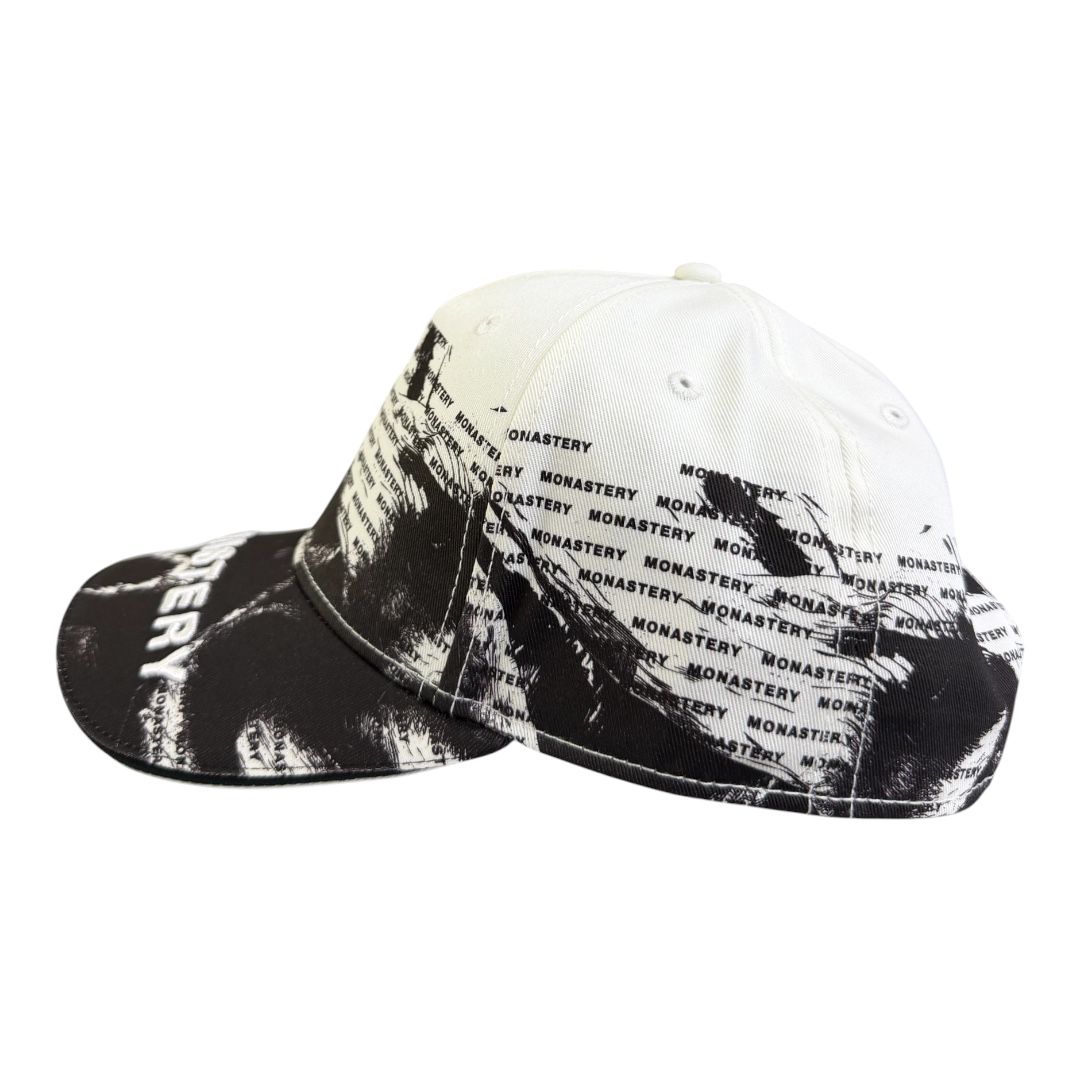MONASTERY COUTURE HAT LOFTCAP CAP UNISEX WHITE U