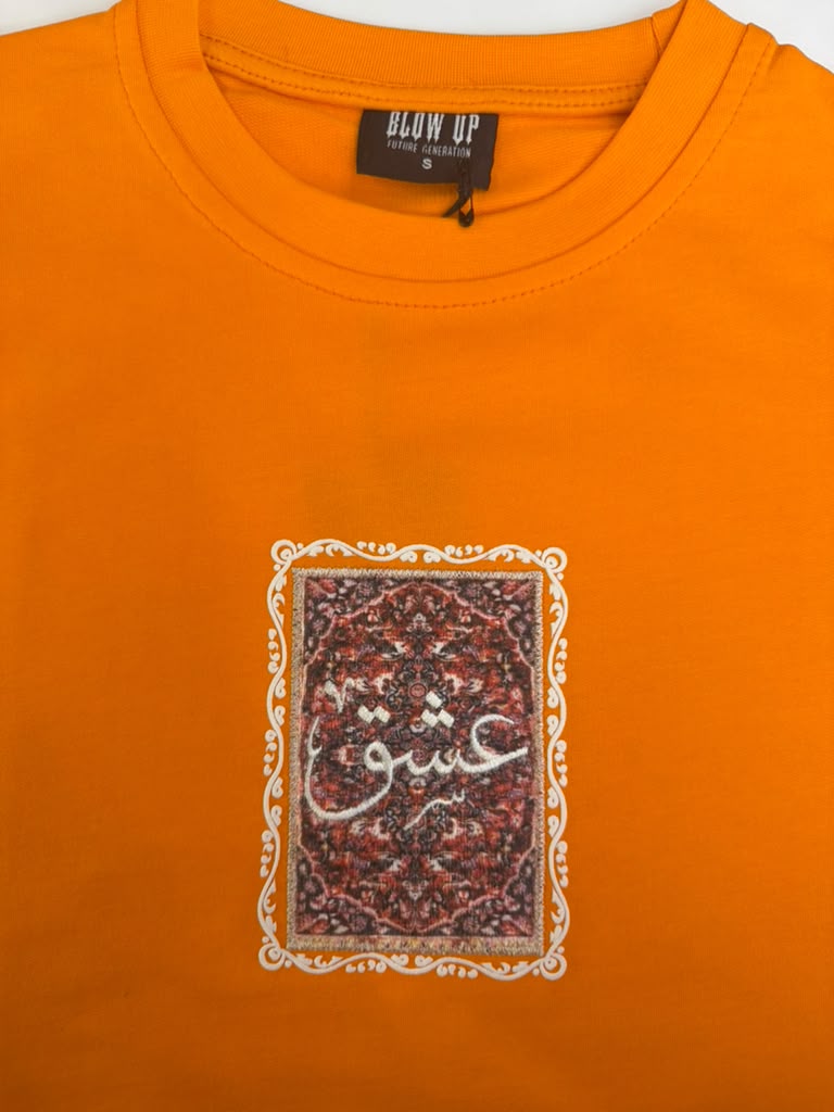RICH GANG T-SHIRT soboor (#OVZ TEE, (BP854)) ORANGE