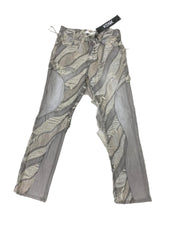 KDNK PANELADO JACQUARD SLIM JEANS KND4750 GRIS