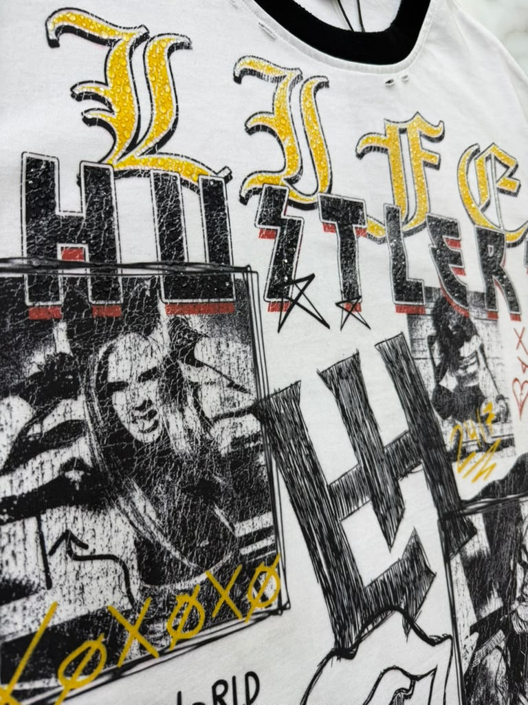 LIFE HUSTLERS t-shirt  LH 'ROLLING TEE