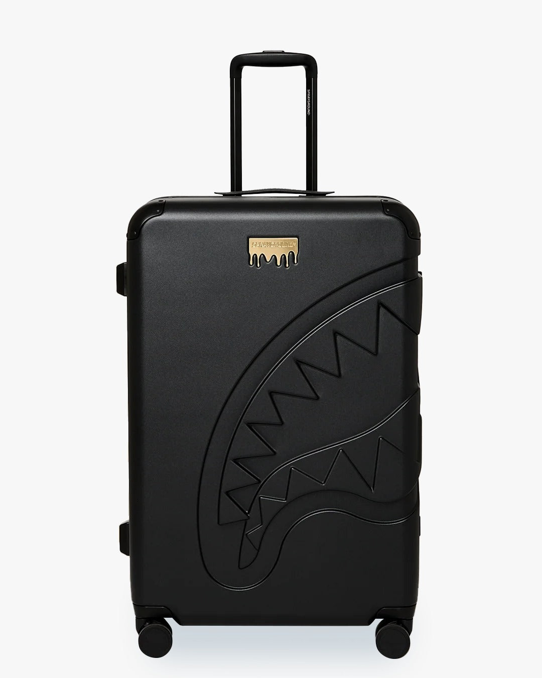 SPRAYGROUND GOLD BRICK DRIP FULL-SIZE LUGGAGE