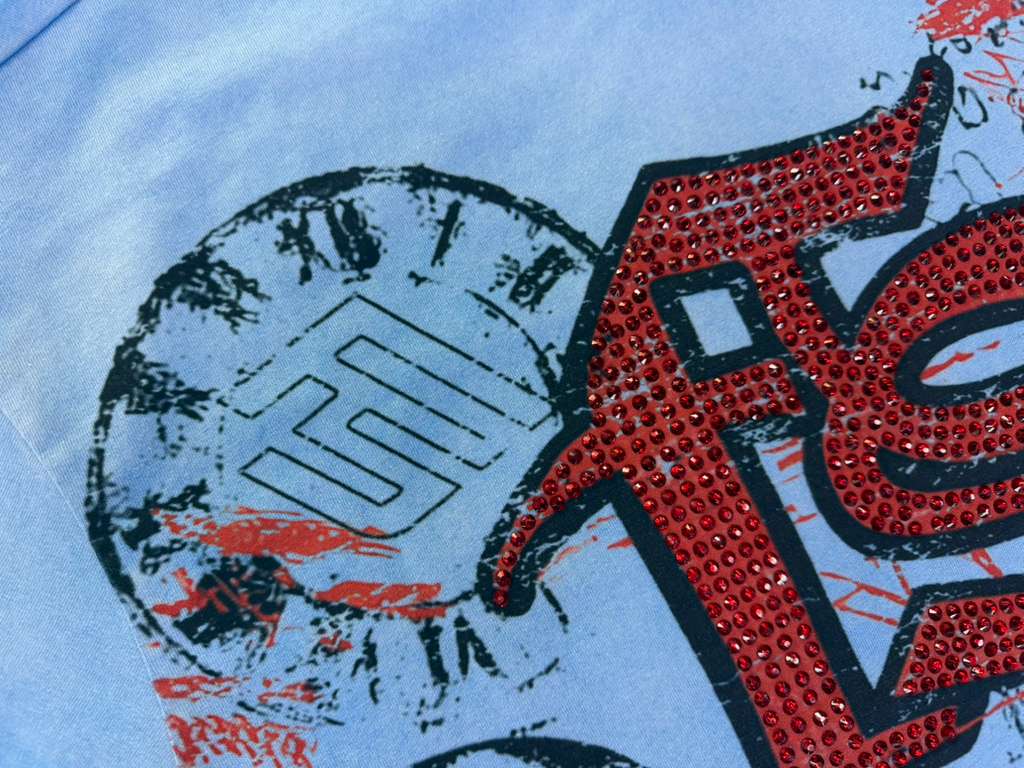 FOREVERSITUATED t-shirts blue/red
