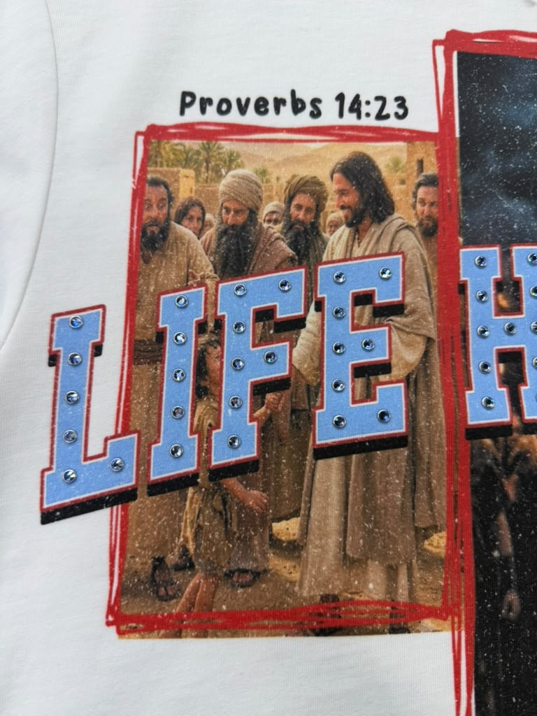 LIFE HUSTLERS t-shirt LH 'JESUS TEE
