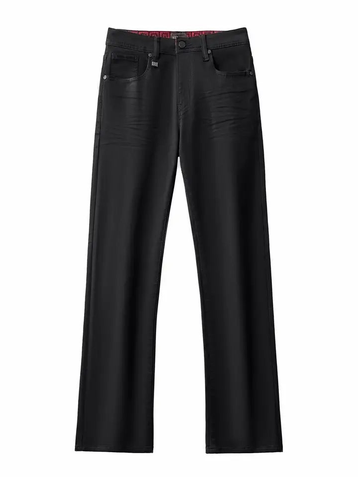 BAROCCO PANTS Style Staple Wide-Leg Denim-Black