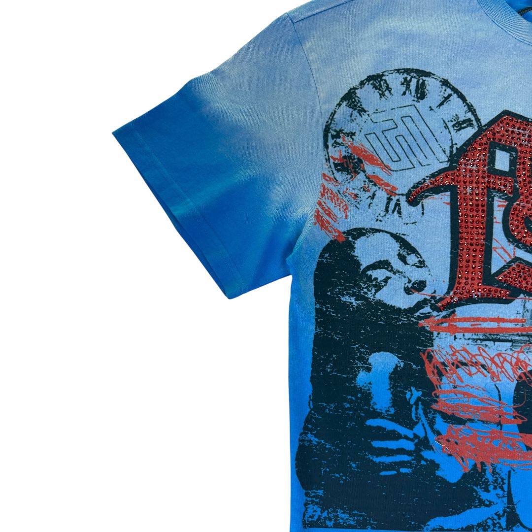 FOREVERSITUATED t-shirts blue/red