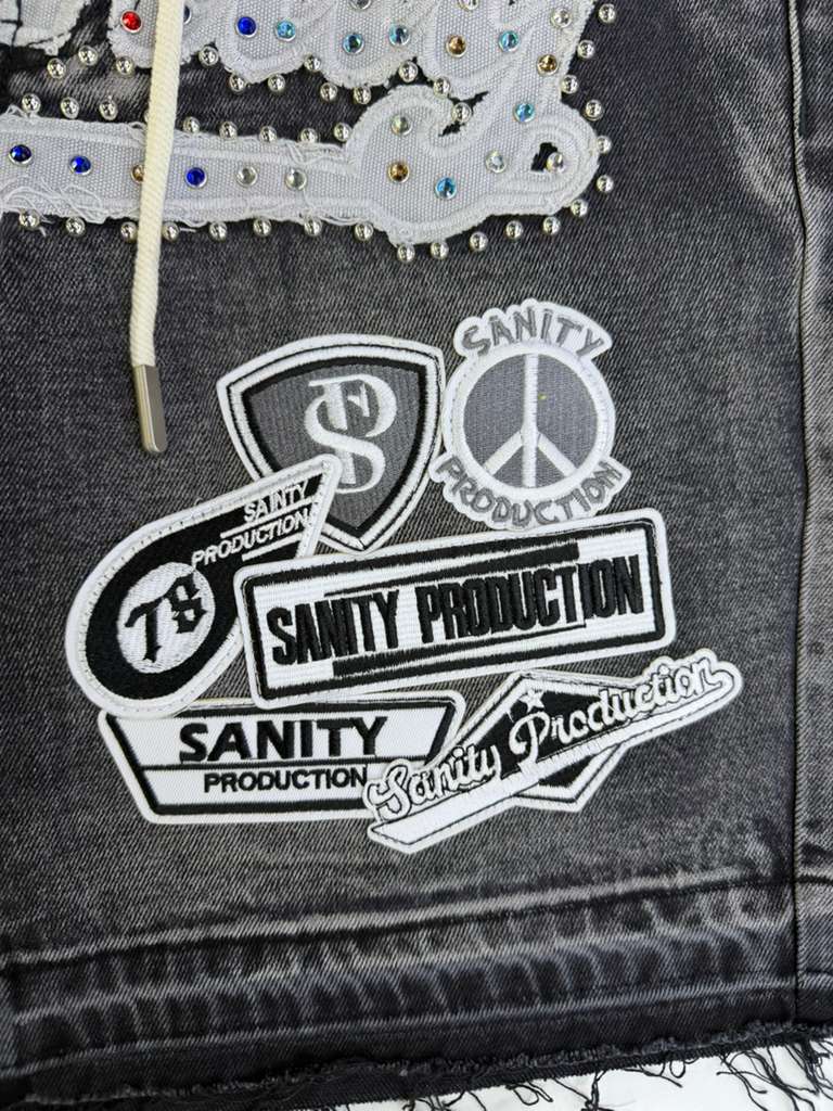 POLITICS STUDIOS  Shorts - Black Wash - PK26 - SPR-01