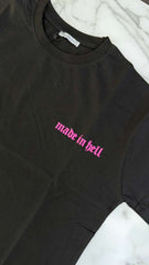 RICH GANG T-SHIRTS MADE IN HELL (#OVZ TEE, (LG47))