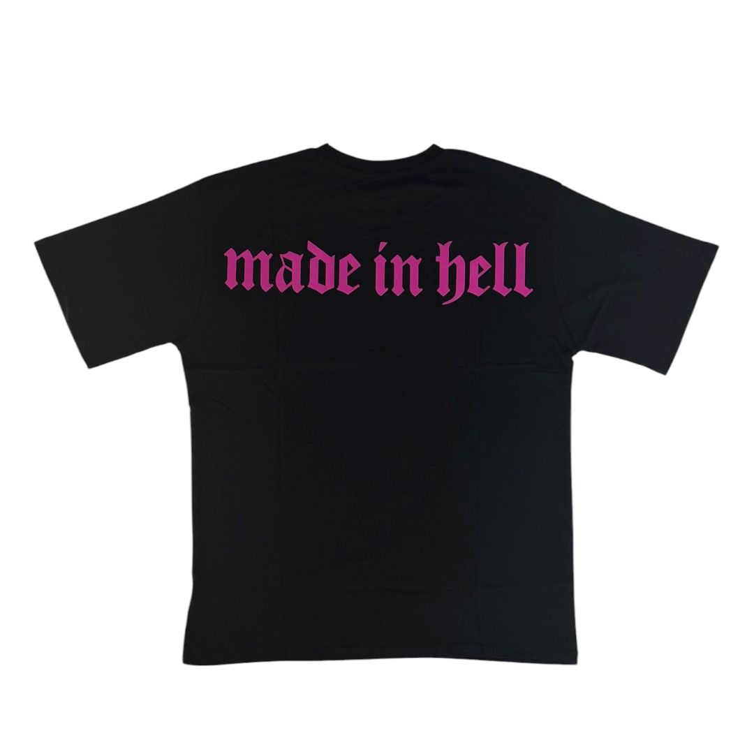 RICH GANG T-SHIRTS MADE IN HELL (#OVZ TEE, (LG47))