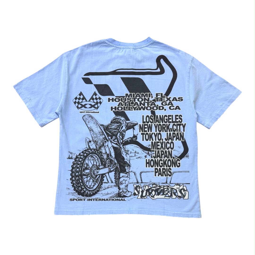 MAJESTIK SOLID BASE DTG PRINTED TEE