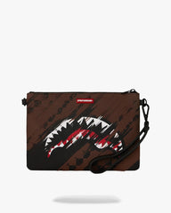 SPRAYGROUND SHARKS IN PARIS NIGHT DRIFT CROSSOVER CLUTCH