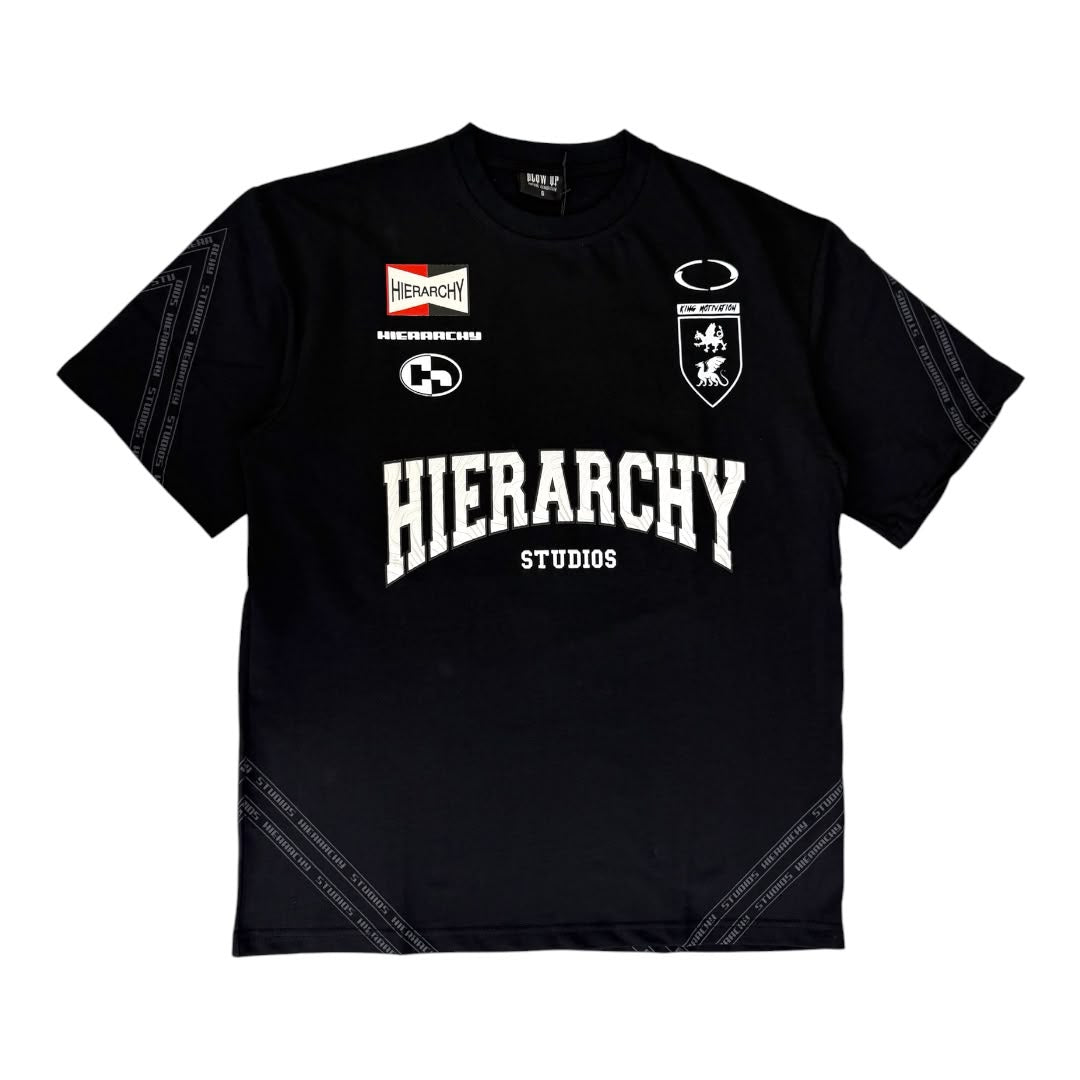 RICH GANG T-SHIRT hierarchy (#OVZ TEE, (BP8224)) black