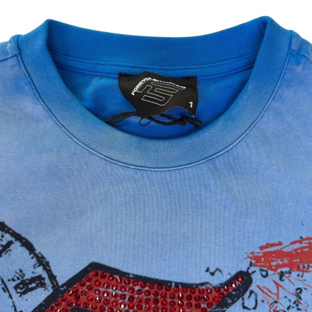 FOREVERSITUATED t-shirts blue/red