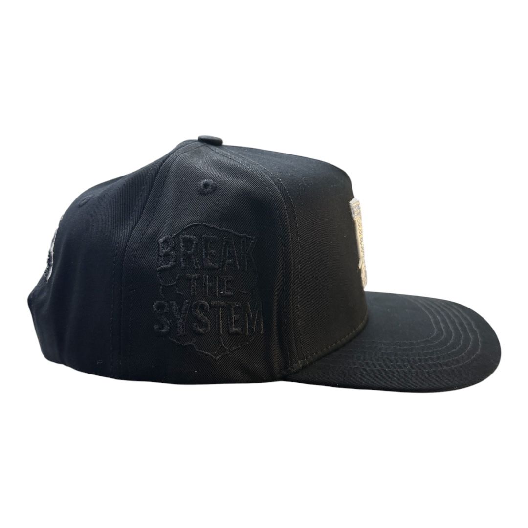 NO RULES " Snapback Cap – BLACK/WHITE  Edition | "N" Logo