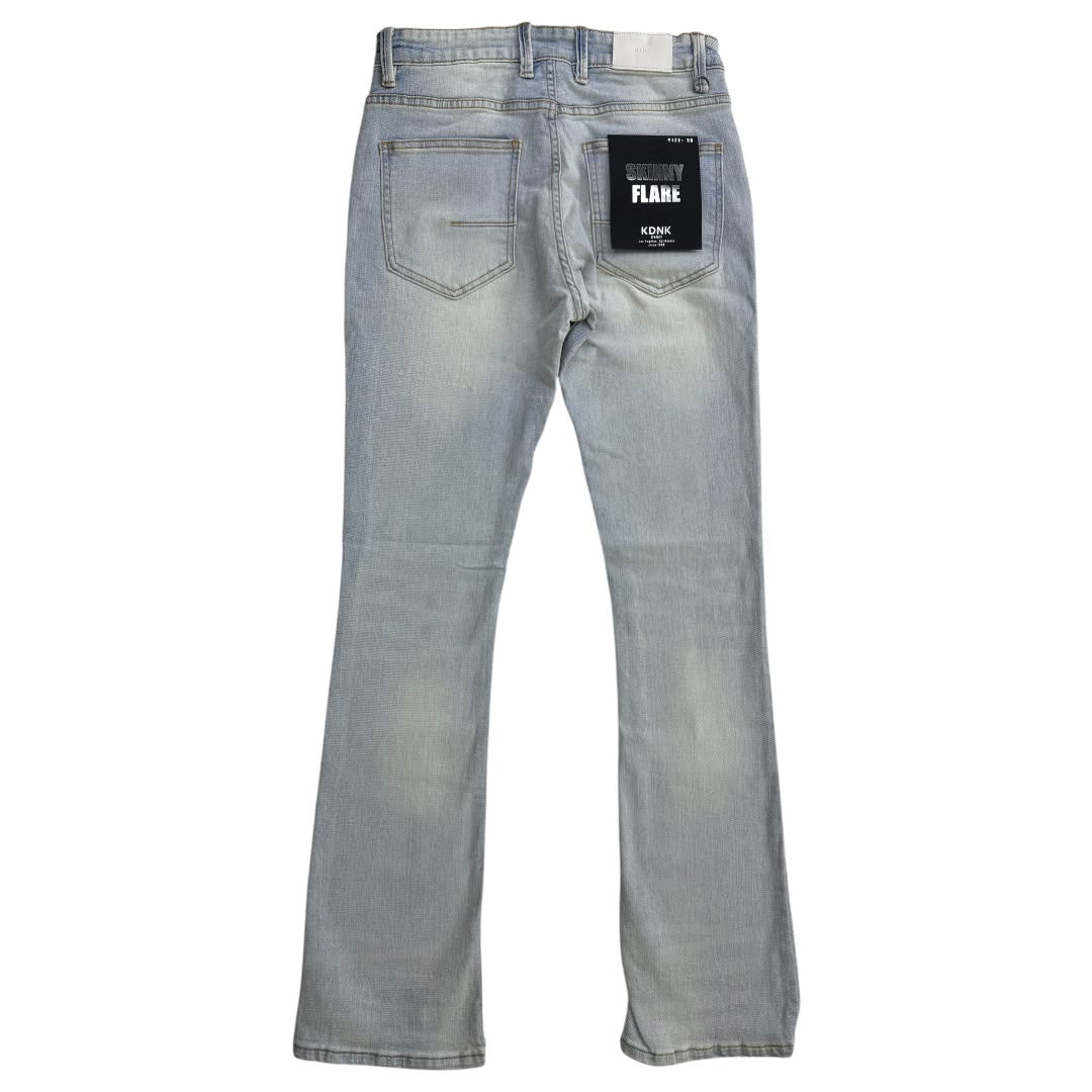 KDNK essential skinny flare BASIC JEANS SK104-BLUE