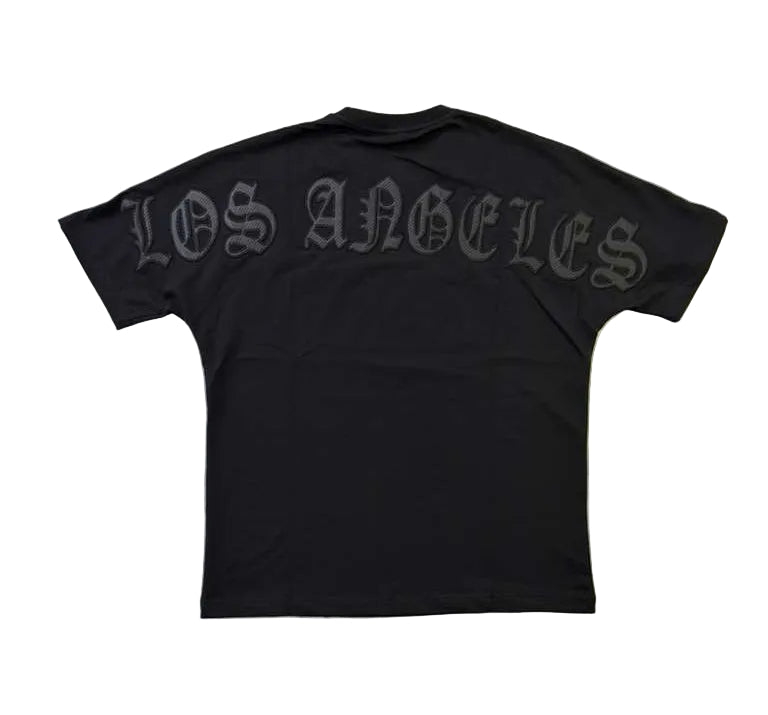 RICH GANG T-SHIRTS black LOS ANGELES (#OVZ TEE, (CT150))