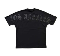 RICH GANG T-SHIRTS black LOS ANGELES (#OVZ TEE, (CT150))
