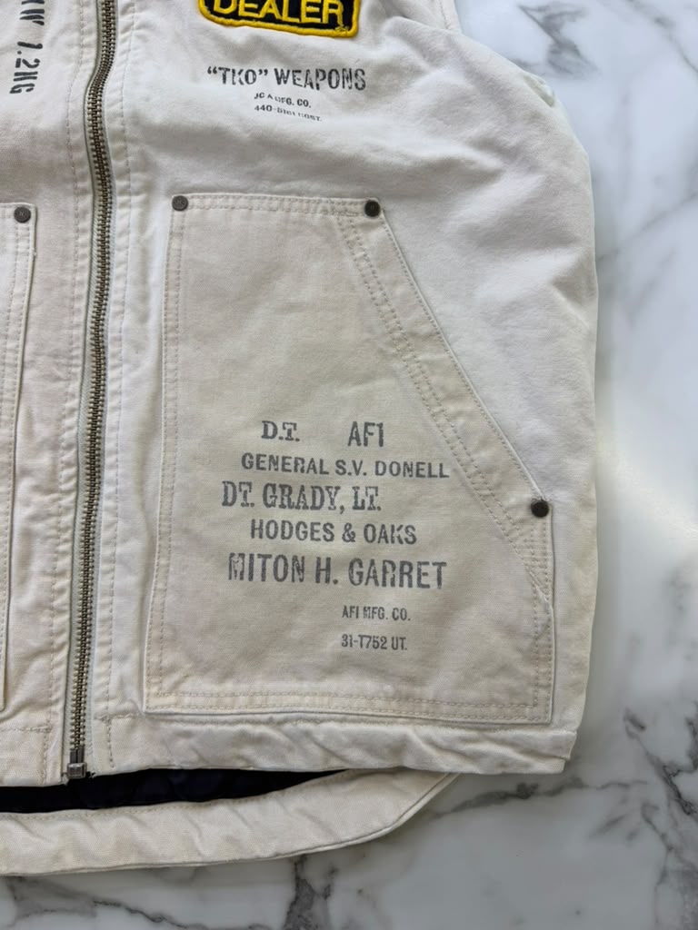 JORDAN CRAIG JACKET  MILITARY TARP UTILITY VEST 91775V