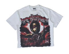 LIFE HUSTLERS T-SHIRT  “Warrior Girl” White tee (Life Hustlers “Warrior Girl” White tee)