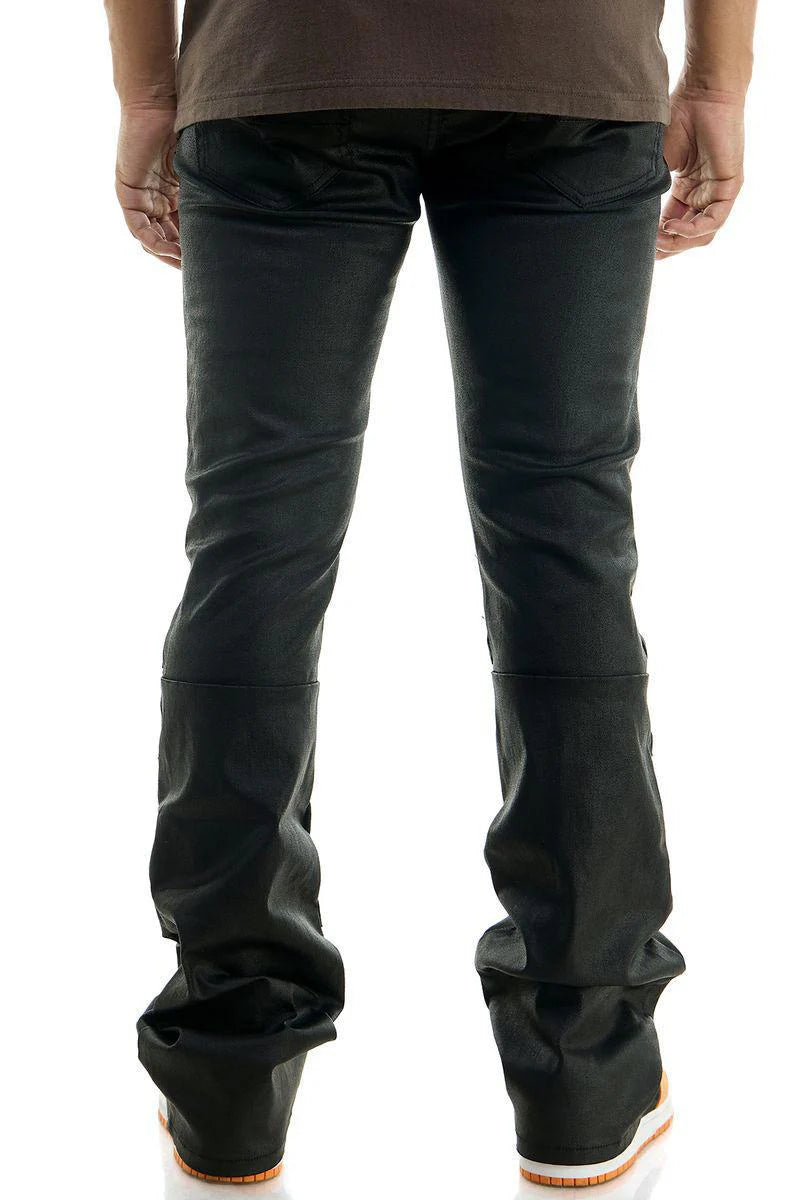 Pantalones KDNK con pliegues encerados KNB3290 negro