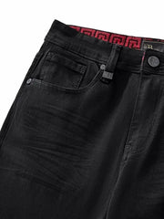 BAROCCO PANTS Style Staple Wide-Leg Denim-Black