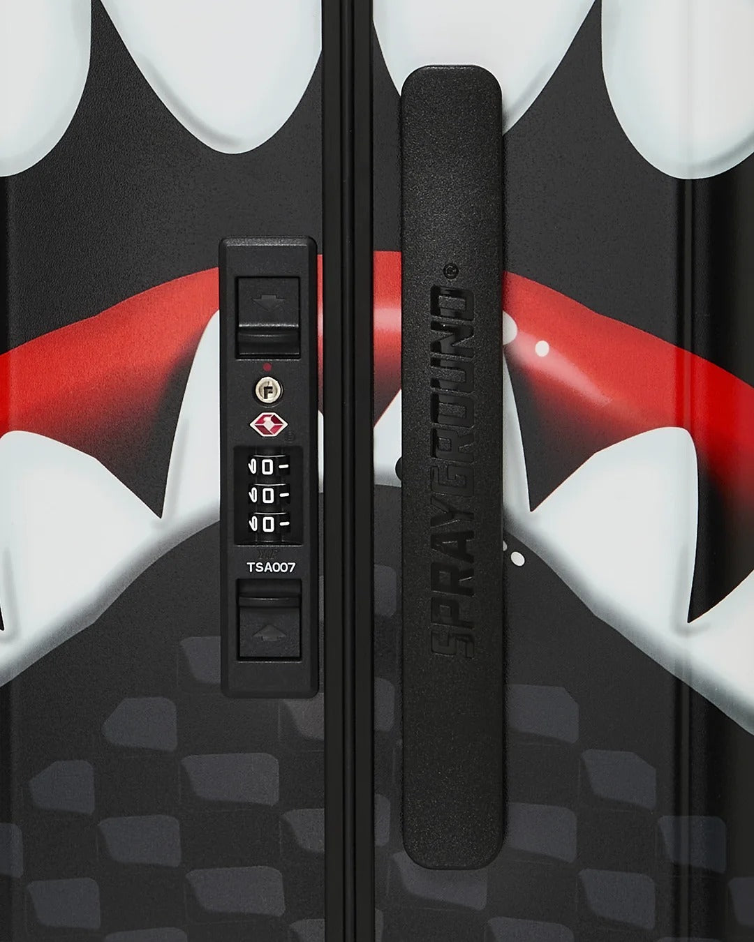 SPRAYGROUND SHARKS IN PARIS HYPER PUFF CARRY-ON LUGGAGE