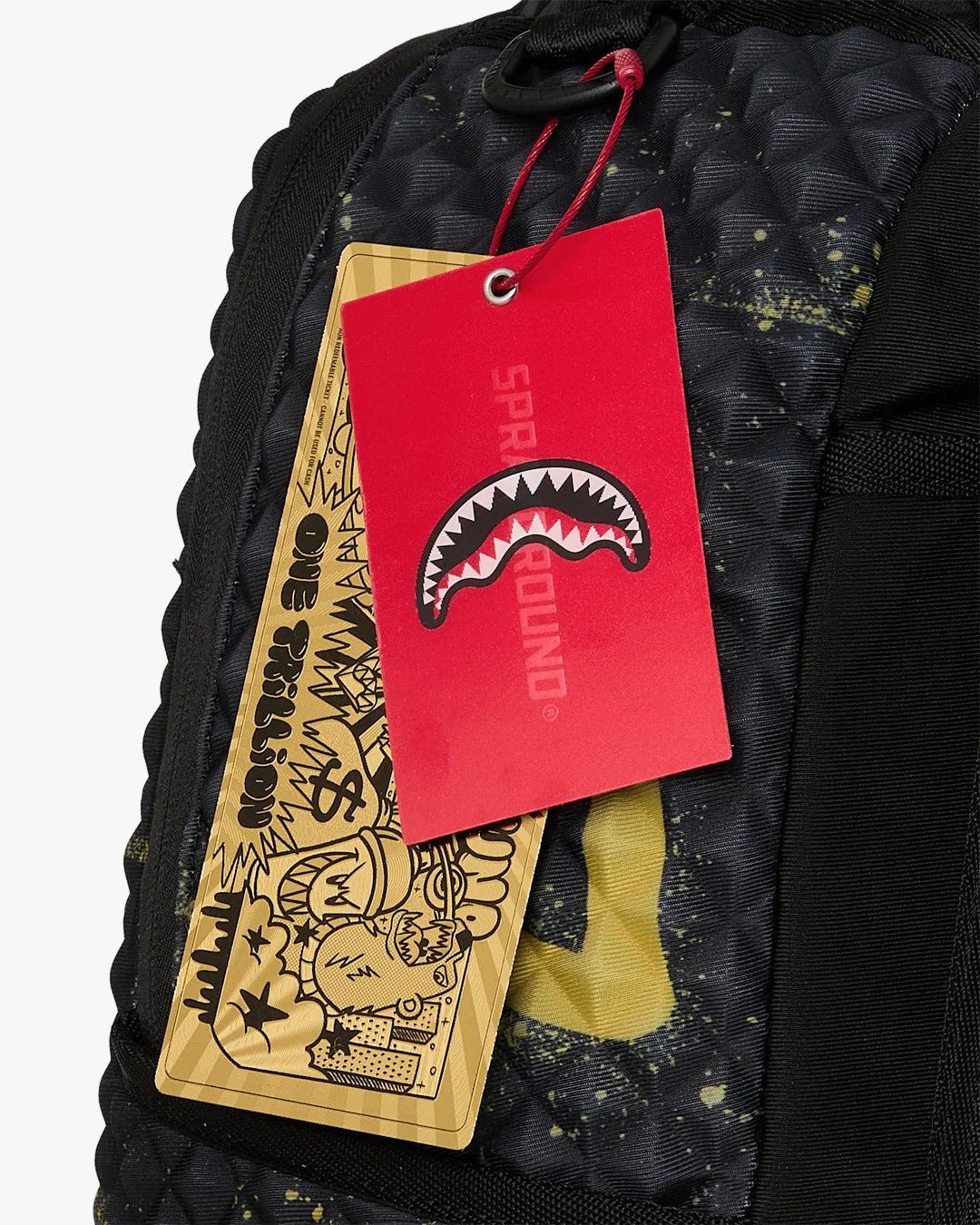 SPRAYGROUND GOLDEN PYRAMIND HEIGHTS BACKPACK
